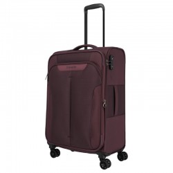 Vidutinis medžiaginis lagaminas Travelite Croatia V Violetinis (Eggplant col)