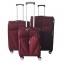 Vidutinis medžiaginis lagaminas Gravitt 1702 4.0 V Raudonas (Wine red)