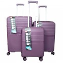 Vidutinis plastikinis lagaminas Gravitt GR088 V Violetinis (Purple)