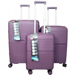 Mažas plastikinis lagaminas Gravitt GR088 M Violetinis (Purple)