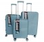 Mažas plastikinis lagaminas Gravitt GR088 M Mėlynas (Grey blue)