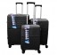 Vidutinis plastikinis lagaminas Gravitt GR088 V Juodas