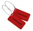 2vnt lagamino pakabukai etiketės su savininko informacija - Wenger luggage tags