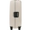 Didelis plastikinis lagaminas Samsonite Essens D Kreminis (Sandstone)