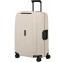 Vidutinis plastikinis lagaminas Samsonite Essens V Kreminis (Sandstone)