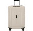 Vidutinis plastikinis lagaminas Samsonite Essens V Kreminis (Sandstone)