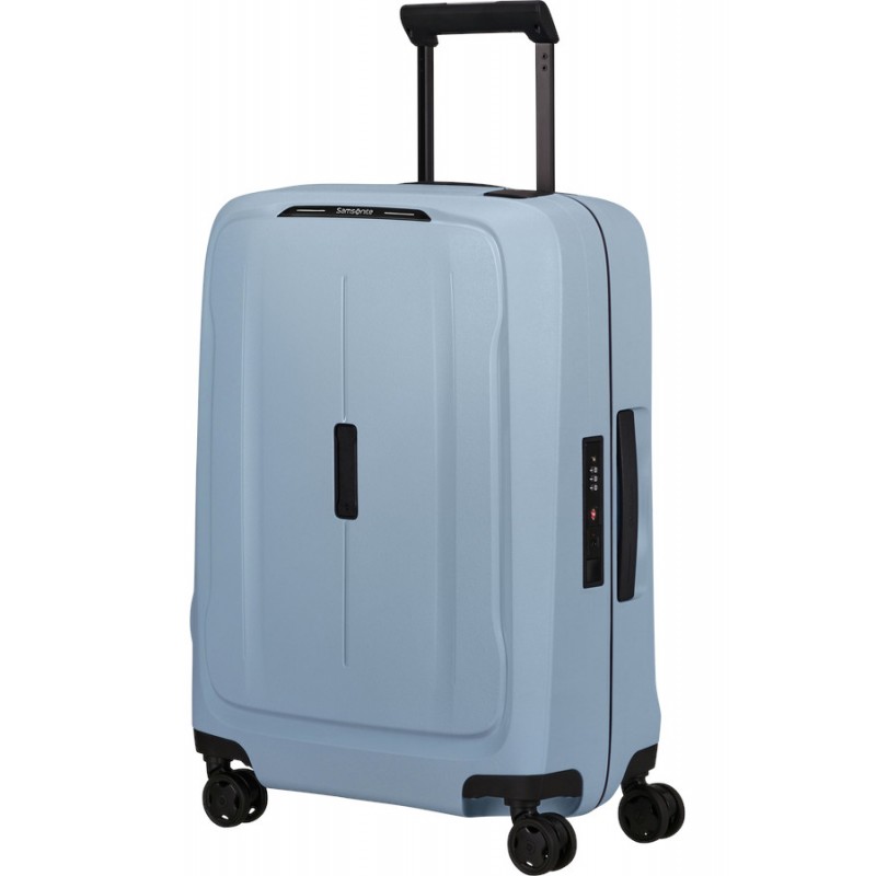 Mažas plastikinis lagaminas Samsonite Essens M Mėlynas (Fog Blue)