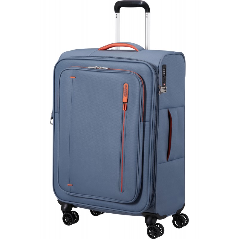 Vidutinis lagaminas American Tourister Cloudrider V Mėlynas (Stone Blue)