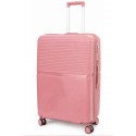 Didelis plastikinis lagaminas Gravitt GR088 D Rožinis (Rose Gold)
