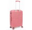 Vidutinis plastikinis lagaminas Gravitt GR088 V Rožinis (Rose Gold)
