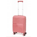 Mažas plastikinis lagaminas Gravitt GR088 M Rožinis (Rose Gold)