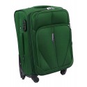 Mažas medžiaginis lagaminas Gravitt 1702 M Žalias (Blackish green)
