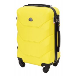 Mažas plastikinis lagaminas Gravitt 950a-M Geltonas