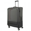 Labai didelis medžiaginis lagaminas Travelite Crosslite 5.0 LD Žalias (Dark Olive)
