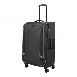 Didelis medžiaginis lagaminas Travelite Corsiica D Juodas