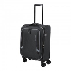 Mažas medžiaginis lagaminas Travelite Corsiica M Juodas