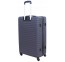 Didelis plastikinis lagaminas Gravitt 8038 D Mėlynas (Navy blue)